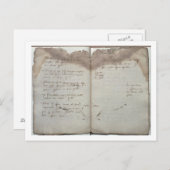 Mercantile documents, letter of acceptation van de briefkaart (Voorkant / Achterkant)