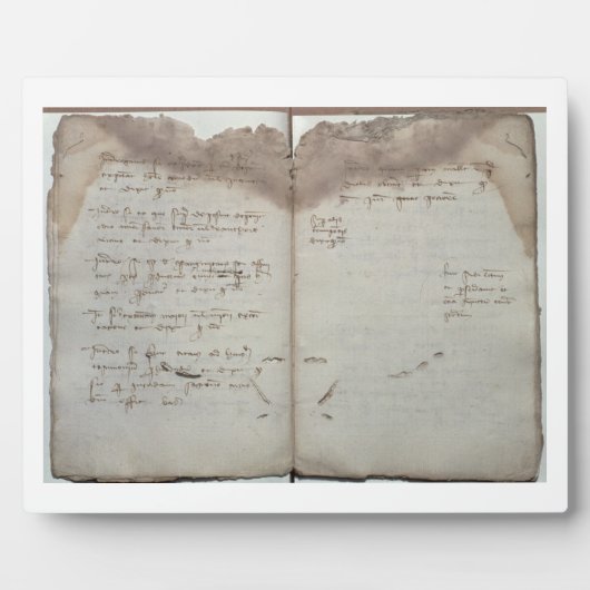 Mercantile documents, letter of acceptation van de fotoplaat (Voorkant)