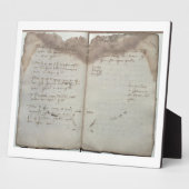 Mercantile documents, letter of acceptation van de fotoplaat (Zijkant)