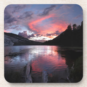 Merced Lake Sunset - Yosemite - Californië Drankjes Onderzetter