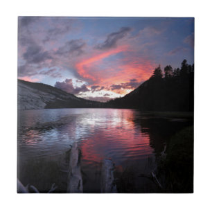 Merced Lake Sunset - Yosemite - Californië Tegeltje
