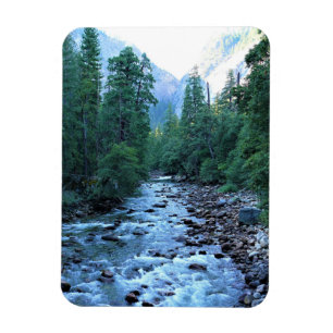 Merced River by Happy Isles, Yosemite, CA Magneet