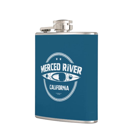 Merced River California Kayaking Heupfles (Links)