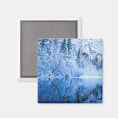 Merced River | Yosemite National Park, CA Magneet (Voorkant / Achterkant)