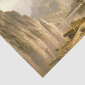 Merced River-Yosemite Valley, Albert Bierstadt Tissuepapier (Detail)
