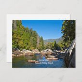 Merced River, Yosemite Valley Briefkaart (Voorkant / Achterkant)