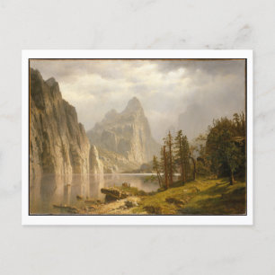Merced River, Yosemite Valley, schilderij Briefkaart