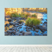 Merced Riverbed Canvas Afdruk (Insitu (Houten vloer))