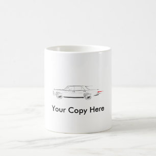 Mercedes 280 SE W108 for White Background Koffiemok