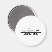 Mercedes 280 SL Type 107 Magneet (Voorkant / Achterkant)