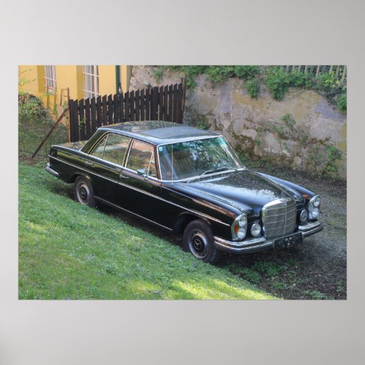 Mercedes 280SE W108 Poster (Voorkant)
