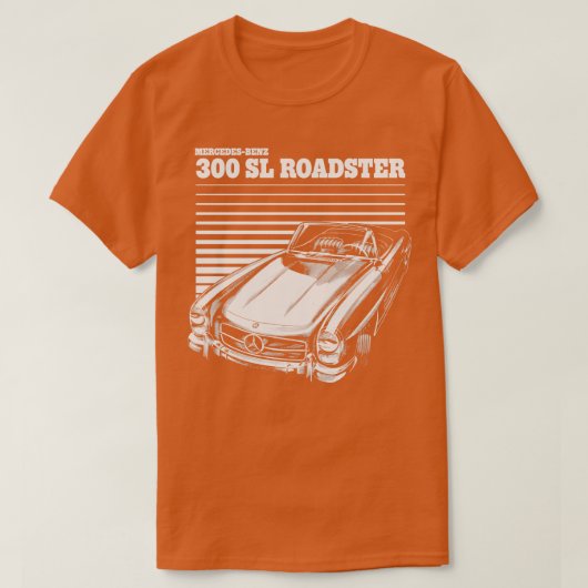 MERCEDES 300 SL ROADSTER T-SHIRT (Design voorkant)