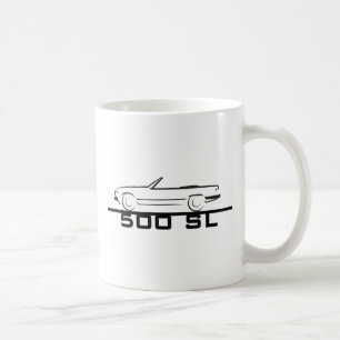 Mercedes 500 SL Type 107 Koffiemok