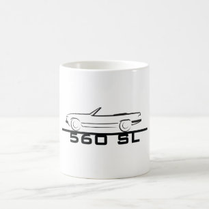 Mercedes 560 SL Type 107 Koffiemok