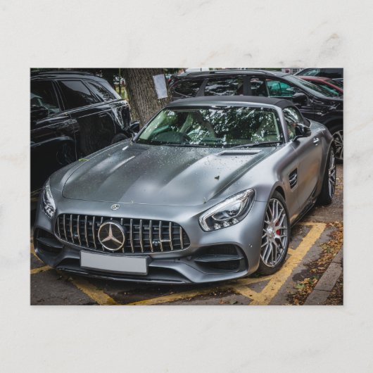 Mercedes AMG SL Roadster Briefkaart (Voorkant)