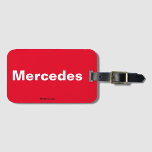 Mercedes Bagagelabel