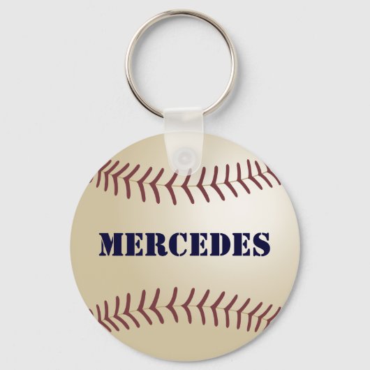 Mercedes Baseball Keychain by 369MyName (Voorkant)
