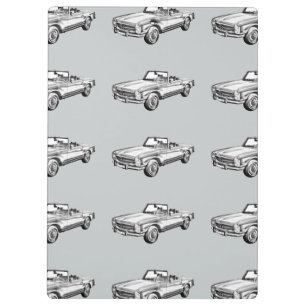 Mercedes Benz 280 SL Cabriolet Auto Illustratie Klembord