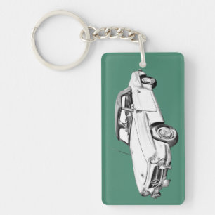 Mercedes Benz 300 sl Illustration Sleutelhanger