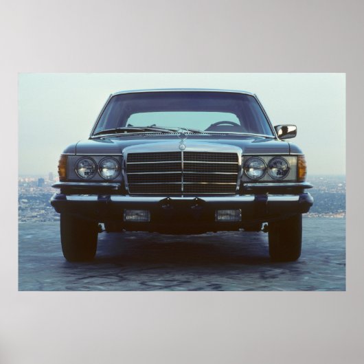 Mercedes Benz 450SEL Poster (Voorkant)