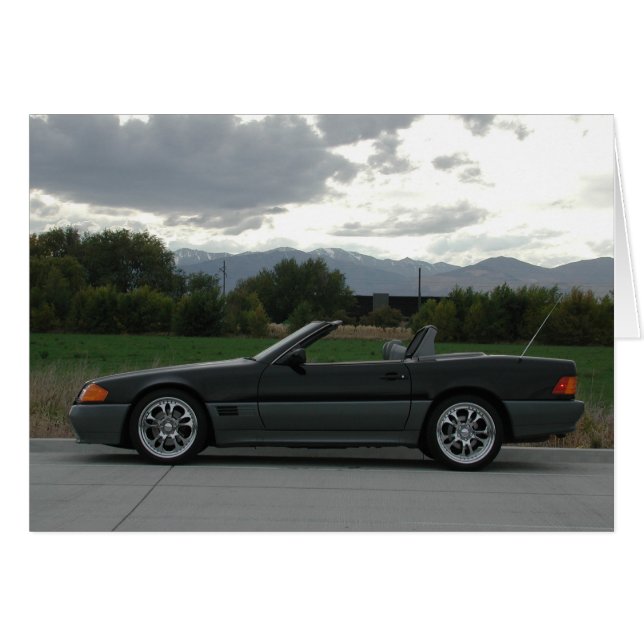 Mercedes-Benz 500 SL Roadster (Devant horizontal)