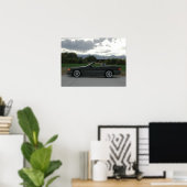 Mercedes-Benz 500 SL Roadster Poster (Thuiskantoor)