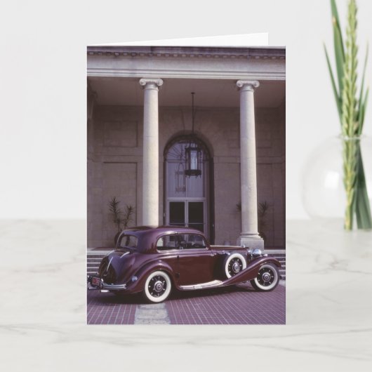 Mercedes Benz 540K Coupé Kaart (Voorkant)