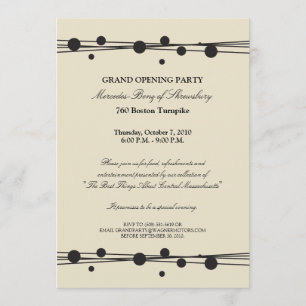 Mercedes-Benz Grand Opening Uitnodiging