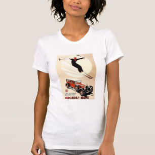Mercedes Benz Ski Ad T-shirt