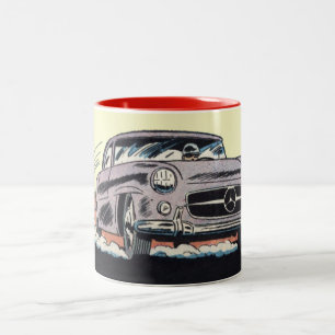 Mercedes-Benz SLR 300, 1959 Tweekleurige Koffiemok
