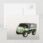 Mercedes Benz Unimog | BRIEFKAART (Voorkant / Achterkant)