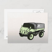 Mercedes Benz Unimog | Carte postale (Devant / Derrière)