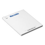 Mercedes - Bloc-notes amusant (Incliné)