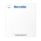 Mercedes - Bloc-notes amusant (Devant)