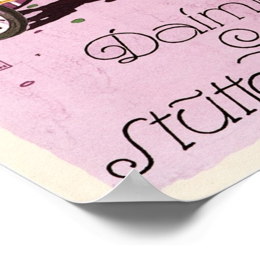 Mercedes Daimler Motor 1914 Ancienne affiche publi (Coin)