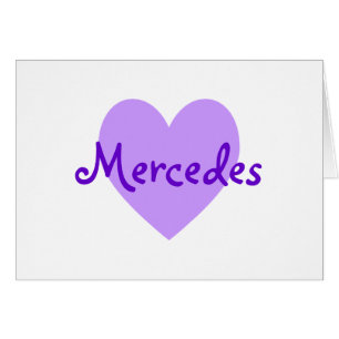Mercedes en violet