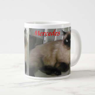 Mercedes Kat Koffiemok Extra Grote Mok