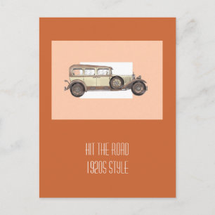 Mercedes Limousine 1920 Briefkaart