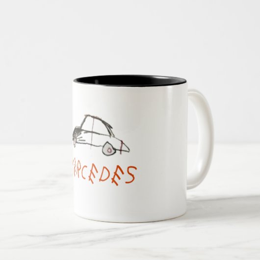Mercedes mug (Devant droit)