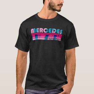 MERCEDES naam Persoonlijke Retro  80s 90s B T-shirt