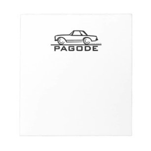 Mercedes SL Pagode met Manuscript Notitieblok