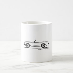 Mercedes SL Pagode Pagoda Kabrio Koffiemok