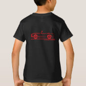 Mercedes SL Pagode Pagoda Kabrio T-shirt (Achterkant)