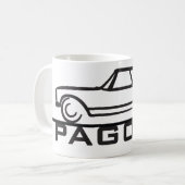 Mercedes SL Pagode Type 113 Koffiemok (Voorkant links)