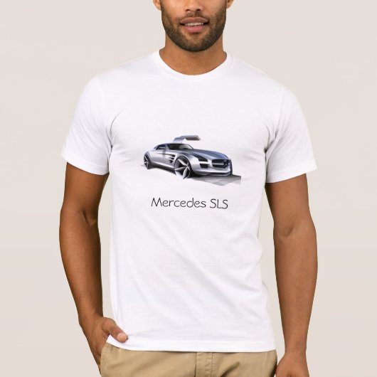 Mercedes SLS T-shirt (Voorkant)