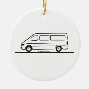 Mercedes Sprinter Keramisch Ornament