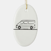 Mercedes Sprinter Keramisch Ornament (Rechts)