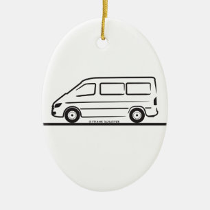 Mercedes Sprinter Short Wheelbase Keramisch Ornament