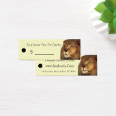 Merchandise Prijs Labels (Lion) Mini Visitekaartjes (Bureau)