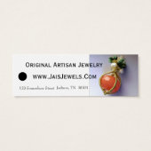 Merchandise Prijs Labels (sieraden) Mini Visitekaartjes (Achterkant)